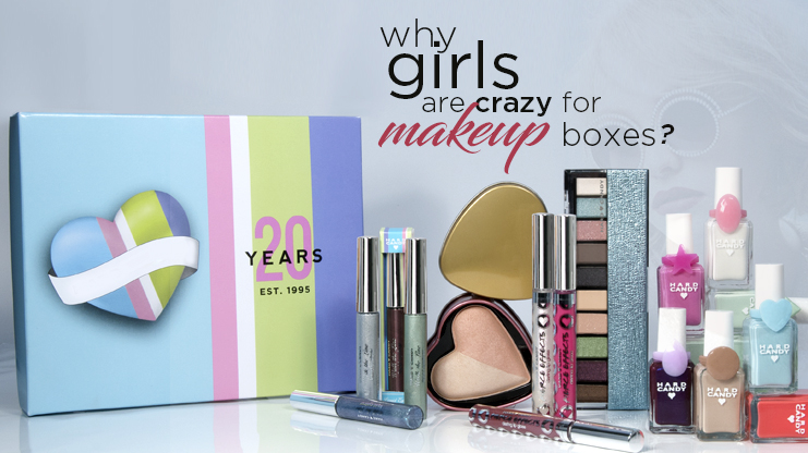 Why girls are crazy for makeup boxes?